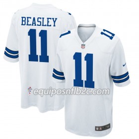 Camiseta Hombre NFL Dallas Cowboys Cole Beasley 11 Nike Blanco